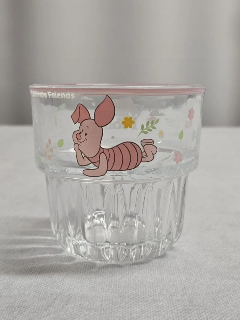 Disney Set Of 4 Winnie The Pooh Glasses Celebrate Friends